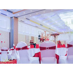 Soundproof Movable Partition Wall with 6061-T6 Aluminum Alloy Frame and 85mm