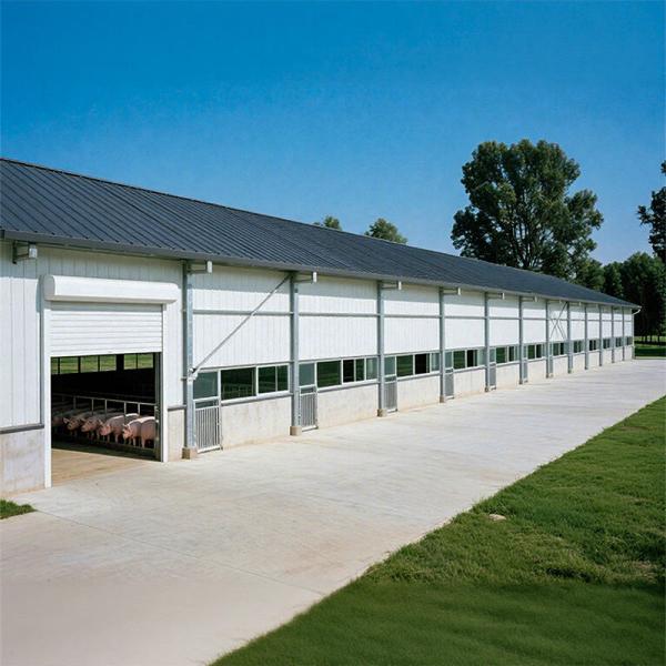 Modern Steel Prefab Farm Building with Contemporary Design Integrated Practical