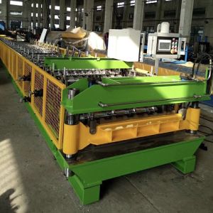 Cheap Galvanized Steel Wall Panel Roll Forming Machine 0.36 Mm-0.6 Mm 914mm AG And R Panel Double Layer Roof for sale