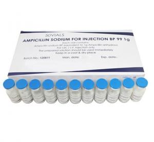 China Ampicillin Sodium for Injection 1g/10ml 10vials/box or 50vials/box on sale