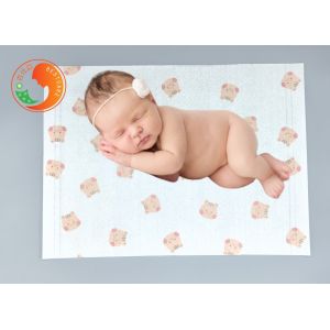 Cheap Lightweight Disposable Diaper Mat Versatile With Pattern Printing for sale