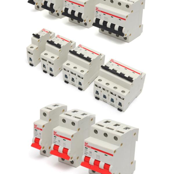 1P 2P 3P 4P Thermal Magnetic Industrial Circuit Breaker 63A 6kA 230V/400V
