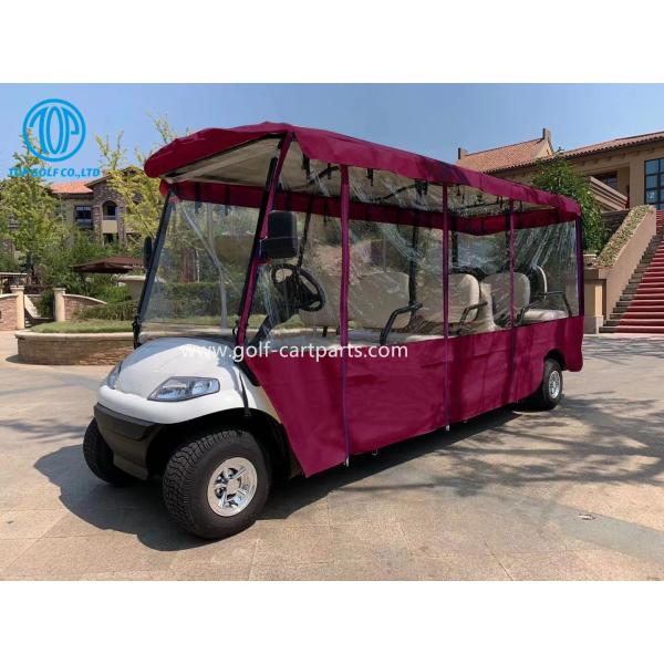 Quality Red Enclosure  LVTONG A627 8 Seater Golf Cart Waterproof Customized wholesale