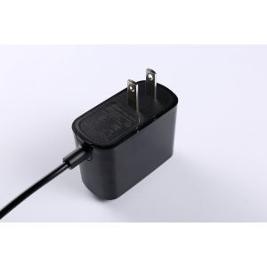 Black AC DC Universal Adapter 5V 2A 5V 2.5A 12V 1A 12V 1.25A UL CE UKCA SAA PSE