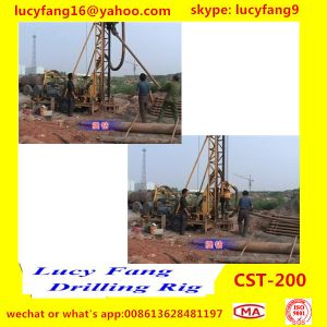 China Popular Good Quality Trailer Mounted Mobile CST-200 Hydraulic Big Pile