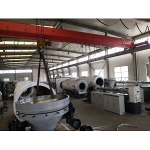 1000m/h HDPE Shell / HDPE Pipe Extrusion Line For Pre Insulated Pipe