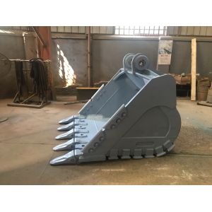 Standard Capacity 1.2 cum Excavator Heavy Duty Bucket For Dig Rock