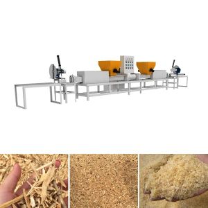 Sawdust Wooden Pallet Block Machine For Wood Pallet In Tunisia
