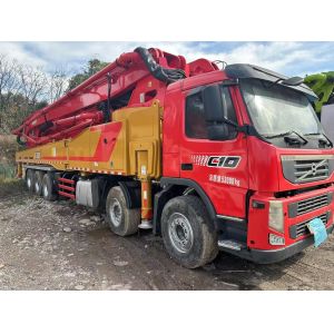China 53000kg Gross Mass 68m Max Horizontal Reach Second Hand Concrete Pump Truck for Heavy Duty Construction on sale