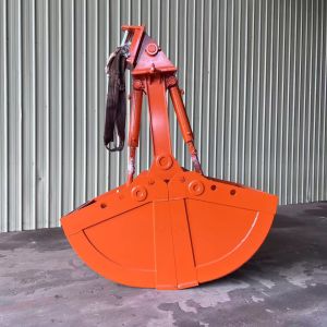 New design 10-15 ton excavator attachment ZX120 PC130 CAT315 clamshell bucket