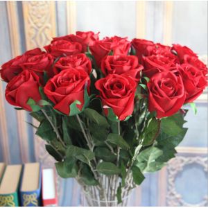 China UVG FLRS70 Handmade Decor Description Rose Flower Factory Direct Artificial Flowers on sale