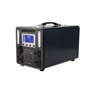 12V 120ah Portable Battery Power Station Multifunction Solar Camping Generator