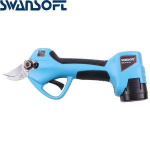 Swansoft LED Display of 16.8V cordless electric pruning shear garden pruner 3