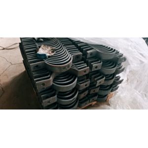 Steel Pipe Clamps, pipe supports of various types, customized made-China factory