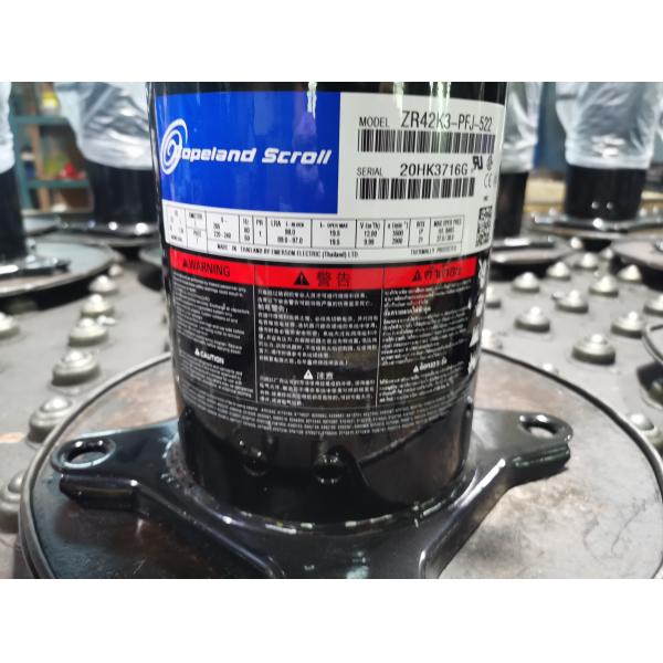 HVAC Copeland Hermetic Scroll Compressor 15HP Closed Piston Type ZB114KQE-TFD-550