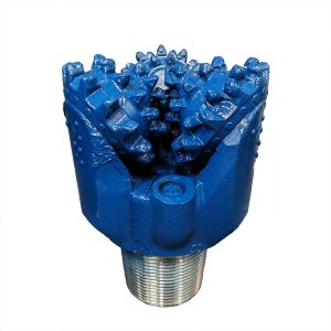 IADC 117 Well Milling Three Cone Roller Bearing Tooth Drill Bit For Medium Hard Formation