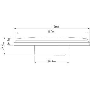 Remote Control SMD2835 LED 3780lm Pool Flood Lights