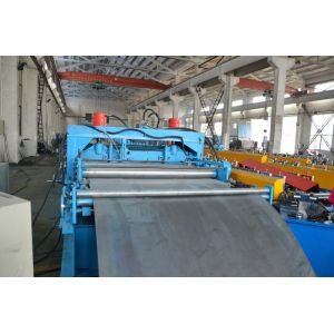 PLC Control Cable Tray Roller Making Machine With Single Chain Driving System