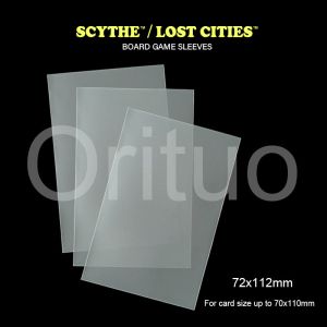 Scythe / Lost Cities Card Sleeves 72x112mm Matte Clear Non Glare