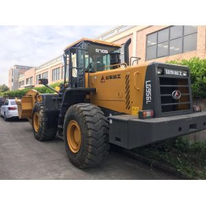 SDLG LG956L Compact Second Hand Wheel Loaders Front End With Log Grapple