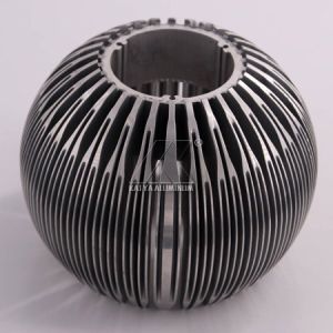 China 6063 Series Heat Sink Aluminum Profiles Oval Style Deep CNC With OEM Service on sale