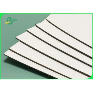 Recycled white paperboard 1.2mm 1.5mm thick C1S Laminated Duplex Board Sheets