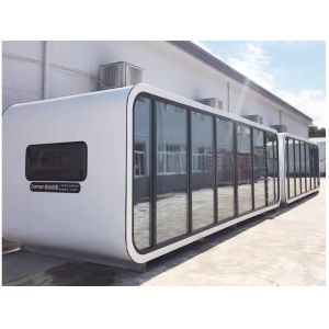 Modern Design Outdoor Apple Cabin House 20FT 40FT Prefab Tiny House