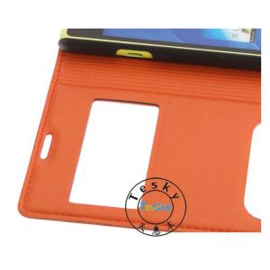 Sony Xperia E3 D2203 case，flip case with window for Sony Xperia E3 D2203