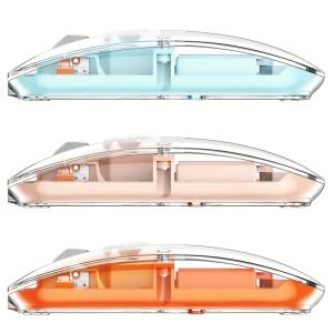 Desktop Wireless Gaming Mouse with RGB Backlit Rechargeable and Ergonomic Design