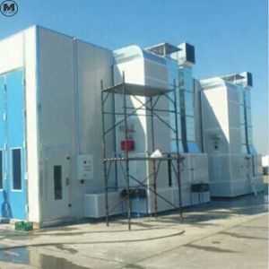 Controlled Air Distribution Big Size Spray Booth With Square Tube Welding