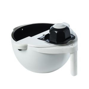 Round Vegetable Slicer 12 Sets Household With Hand Protector Planer