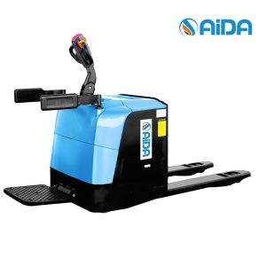 China CE Certified Stand On Electric Pallet Jack , Lithium Electric Hydraulic Pallet Jack on sale