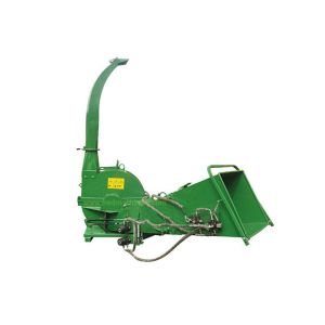 Green Color BX92R 3 Point Pto Wood Chipper Heavy Duty With Double Edge Blades