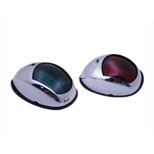 Red and Green LED Marine Navigation Light Lamp Boat Bow Light for Pontoon and