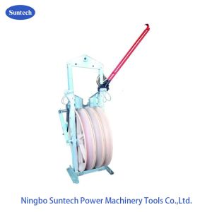 Aerial Helicopter Bundled Conductor Stringing Blocks MC Nylon Sheave