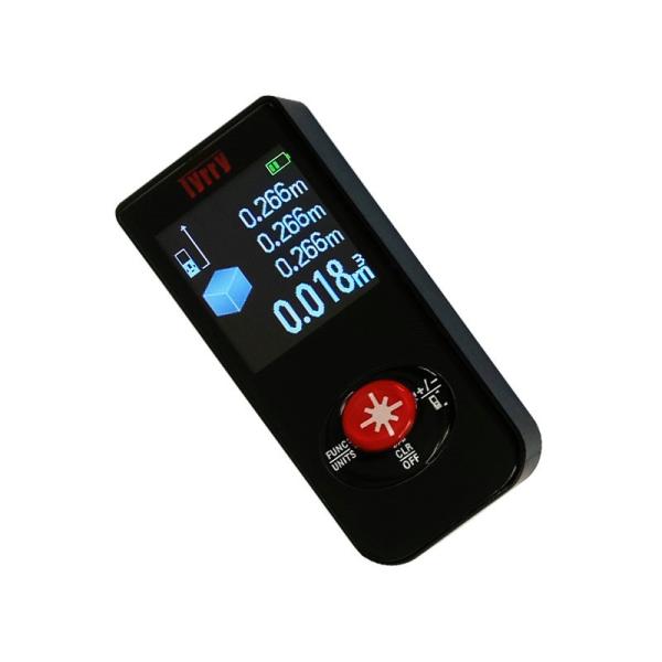 Quality Black Mini High Precision Laser Distance Measurer Measuring Range 0.05-30m wholesale