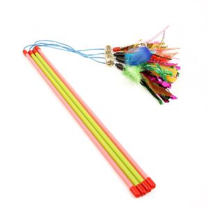 Plastic 1kg Cat Toys M Size 49.3cm Pet Tease