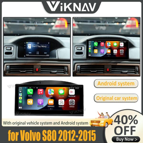 Viknav Car Radio For Volvo S80 (2012-2015) 8.8 inch HD Touch Screen Wireless