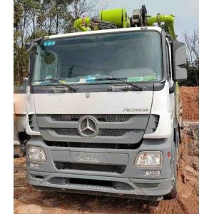 56M Concrete Pump Truck With Boom Used ZLJ5440THBK 56X-6RZ Model