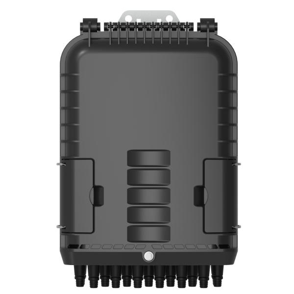 PC ABS 16 Cores FTTH Fiber Optic Terminal Box for Wall and Pole Mounting in