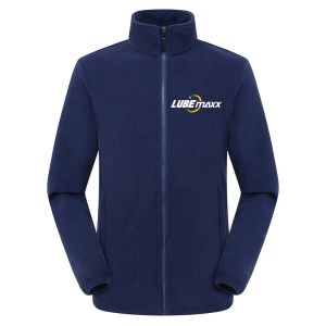 China Lubemaxx Softshell Unisex Fleece Jacket Navy Blue Colour on sale