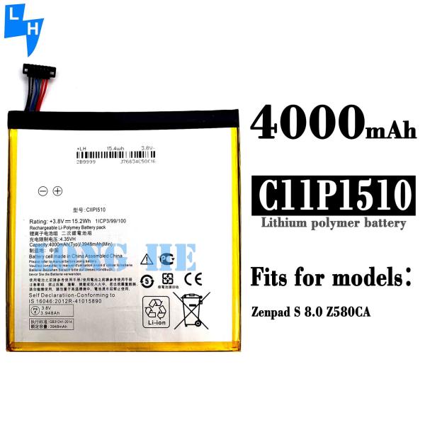 RECHARGABLE White Lithium Polymer Battery 4.35V 40000mAh for ASUS Zenpad S 8.0 Z580CA3