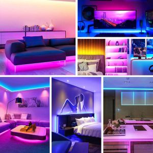 115lm/w 80Ra 12v 8mm 120leds 3000k Warm White High Brightness Flexible 35 Copper