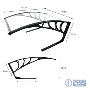 Rainproof Robot Lawn Mower Garage Polycarbonate Sheet Resisting Rain