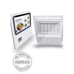 15.6 Inch Self Service Payment Machine Kiosk With QR Code Scanner