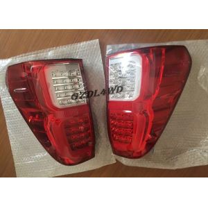 Cheap Red &amp; Smoke LED Tail Lights 4x4 Driving Lights For Toyota Hilux Revo SR5 2015 - 2017 for sale