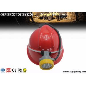 3.7V IP 68 Rechargeable LED Headlamp CE Approved 375g Semi Corded Type