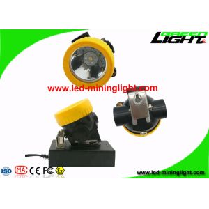 Li - Ion Battery Rechargeable Miners Cree LED Headlamp Long Life Time