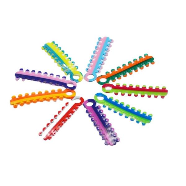 Ortho Elastomeric Ligature Ties Elastic Ligating Modules For Class II Instrument