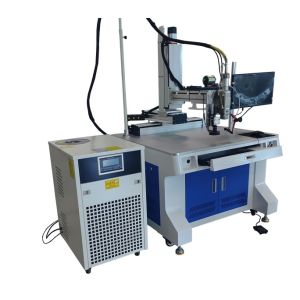1070nm Automatic Fiber Laser Welding Machine CCD 1000 Watt Laser Welder